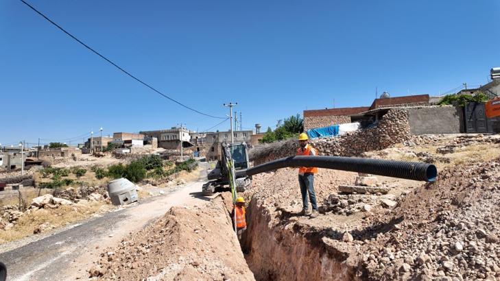 Mardin’de 4 bin metrelik altyapı çalışması tamamlandı