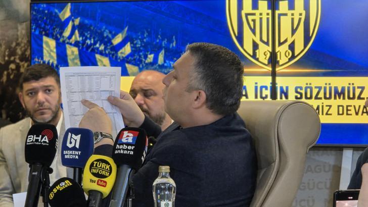 MKE Ankaragücü Başkanı Alparslan: MKE Ankaragücü 800 milyon liraya tertemiz olur