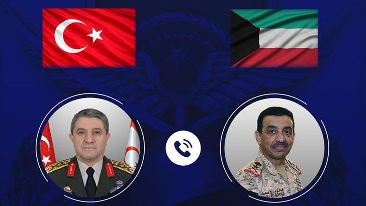 Genelkurmay Başkanı Orgeneral Bayraktaroğlu, Kuveyt'li mevkidaşı Al-Shuraian ile telefonda görüştü