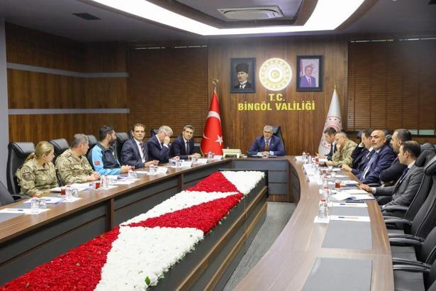 Bingöl’de okul güvenliği toplantısı gerçekleştirildi