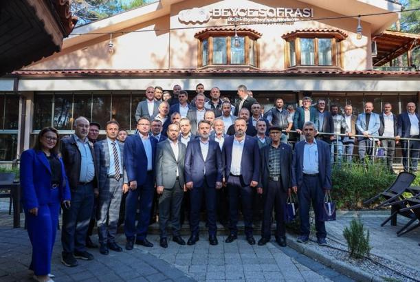 Başkan Vekili Biba, Orhaneli ilçesindeki muhtarlarla buluştu
