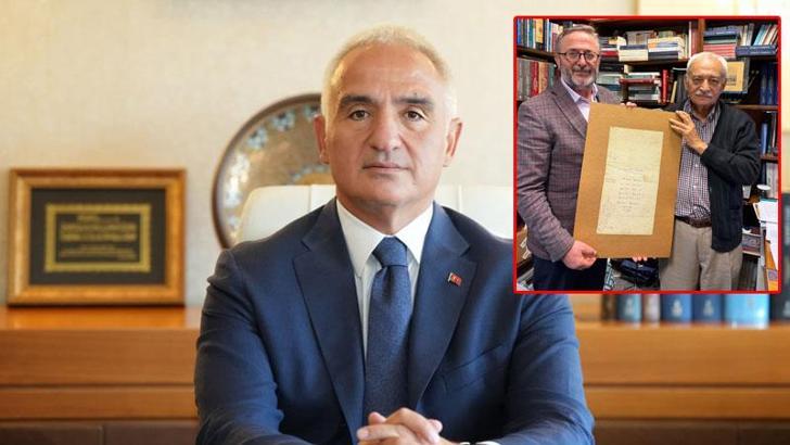 Prof. Dr. Erünsal'ın bağışladığı 525 eserlik koleksiyon, dijital erişime açıldı
