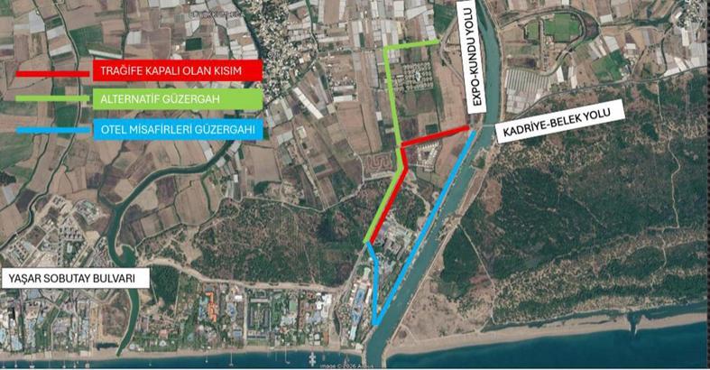 Yaşar Sobutay Bulvarı 1 gün süreyle trafiğe kapalı