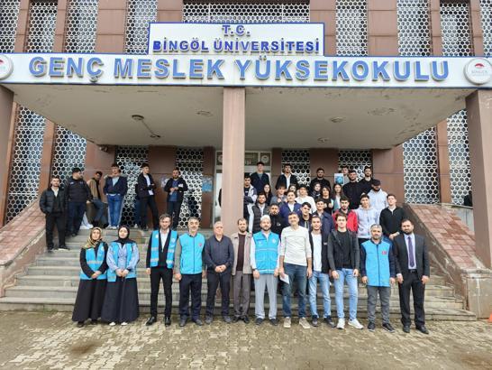 Genç Müftülüğünden üniversite öğrencilerine ‘hoş geldiniz’ ziyareti