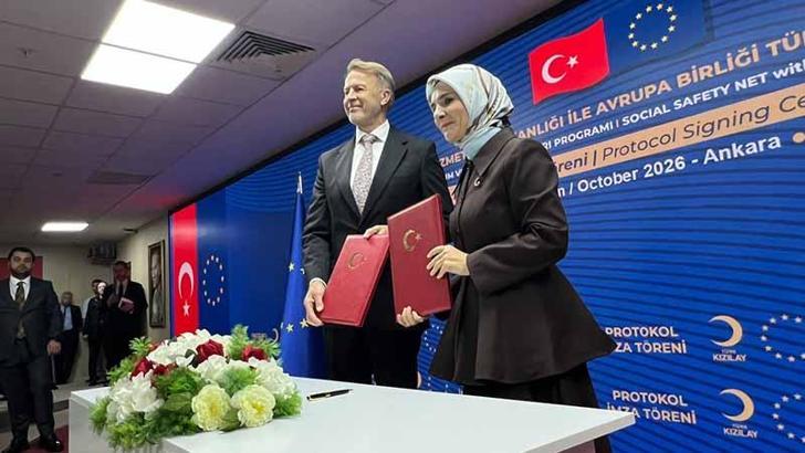 'Yabancılara Yönelik Sosyal Uyum ve Eğitim Yardımları' protokolü imzalandı