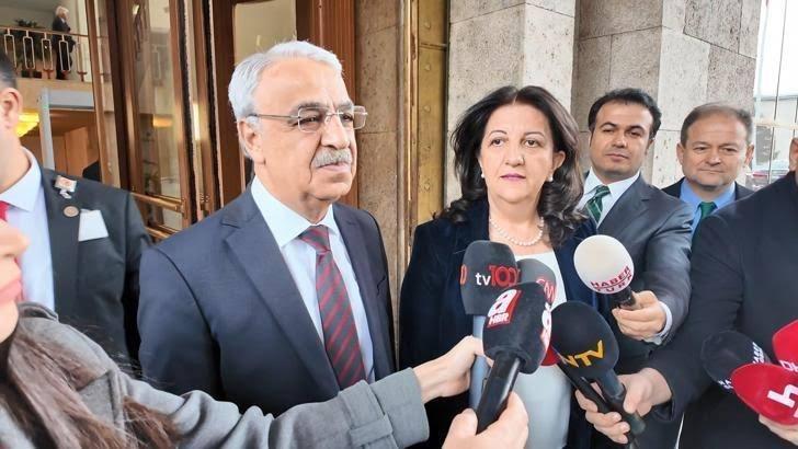 DEM Parti İmralı Heyeti, AK Parti heyeti ile görüştü