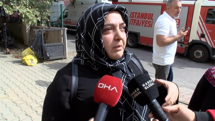 Maltepe’de binanın çöktüğü anları görenler konuştu: Deprem olduğunu zannettik