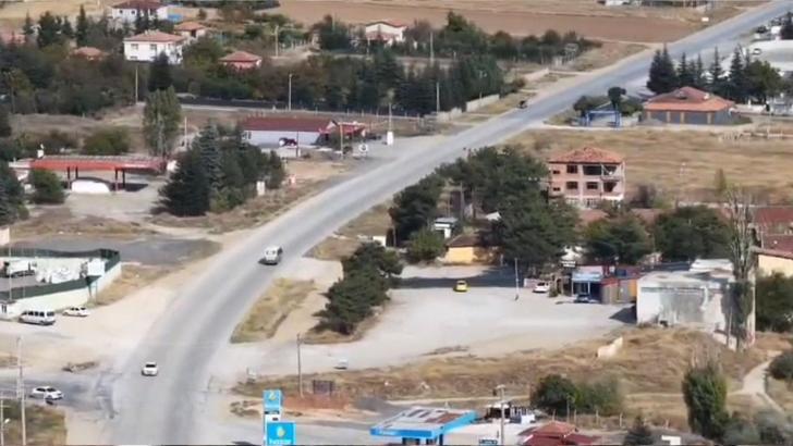 Dronlu denetimden kaçan minibüs sürücüsüne 28 bin lira ceza