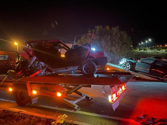 Kayseri'de iki otomobil çarpıştı: 3 ölü, 1 yaralı