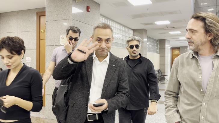 Murat Ağırel ifade vermek için adliyeye geldi