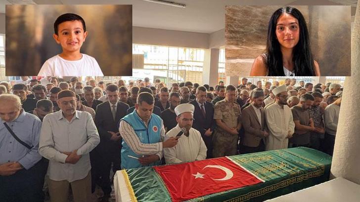 Batan gemide ölen Saliha Miray, aynı kazada hayatını kaybeden kardeşinin yanına defnedildi