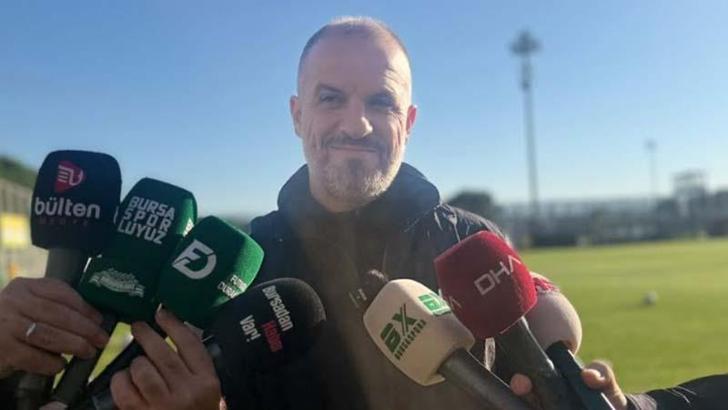 Bursaspor Teknik Direktörü Mustafa Er’den sakatlık ve Iheanacho açıklaması
