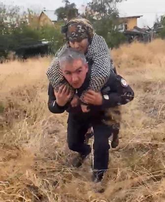 Konya'da kaybolan Alzheimer hastası kadın dronla bulundu