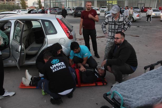 Aksaray’da 3 aracın karıştığı kazada: 5 kişi yaralandı
