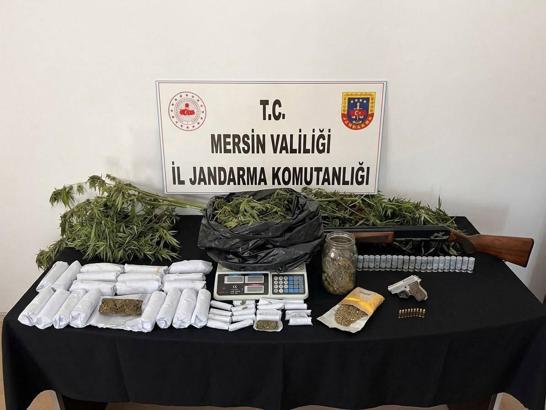 Mersin'de uyuşturucu operasyonyarı: 4 tutuklama