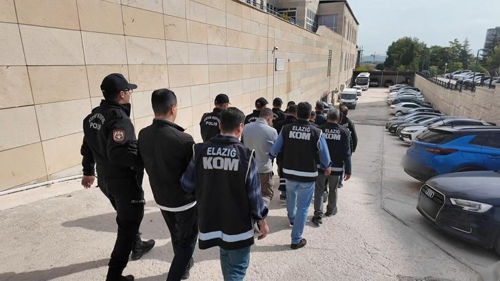 Elazığ’da tefecilik operasyonunda 4 şüpheli tutuklandı