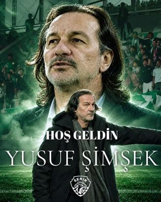 Serik Spor'da Yusuf Şimşek dönemi
