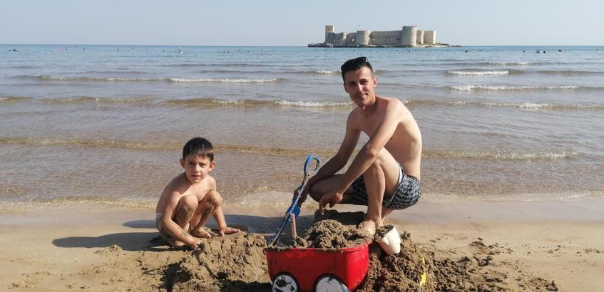 Mersin’de ekim ayında deniz sezonu devam ediyor