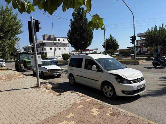 Adıyaman’da zincirleme kaza; 1 yaralı