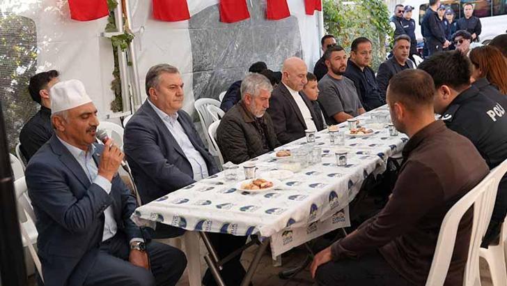Emniyet Müdürü Yüksek’ten şehit polisin ailesine taziye ziyareti