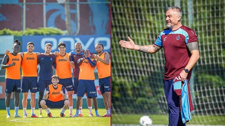Trabzonspor, KuPS maçı hazırlıklarına ara vermeden başladı