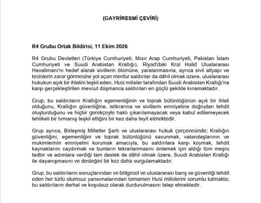 Riyad'daki havalimanı saldırılarına 4 ülkeden ortak tepki