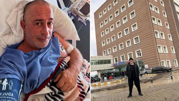 Cem Yılmaz, Çanakkale'de tedavi gördüğü hastaneye kontrole geldi