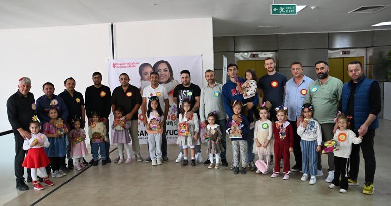 'Baba-Kız' atölyesinde renkli görüntüler