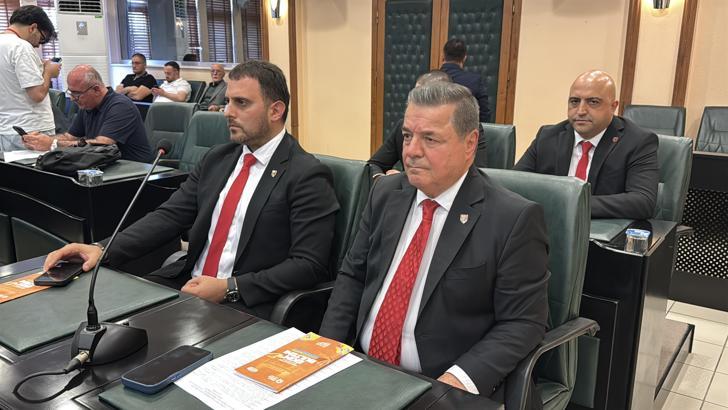 Samsunspor yönetimi, Nuri Asan Tesisleri için meclis toplantısını takip etti