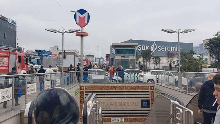 Ümraniye’de metro istasyonunda trafo patladı; seferler durdu