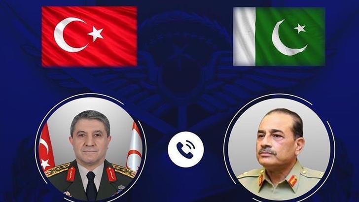 Genelkurmay Başkanı Orgeneral Bayraktaroğlu, Pakistan Savunma Kuvvetleri Komutanı Munir ile görüştü