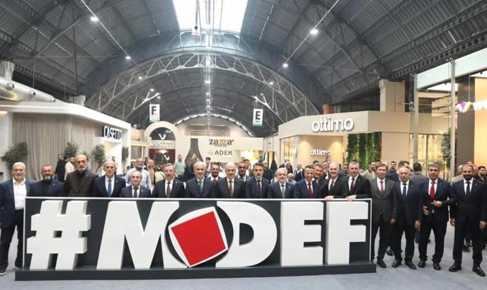 MODEF EXPO 55’inci Uluslararası İnegöl Mobilya Fuarı kapılarını açtı