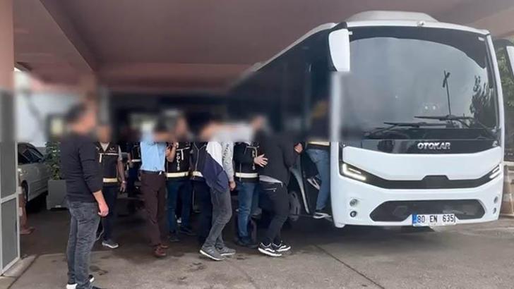 Osmaniye'de fuhuş operasyonu; 8 tutuklama