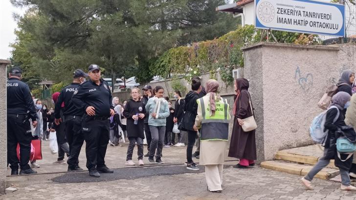 Kahramanmaraş’ta 20 öğrenci hastaneye kaldırıldı