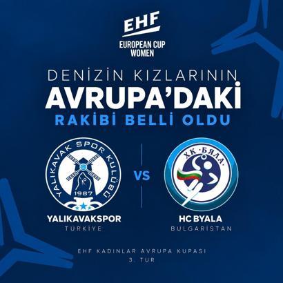 Yalıkavakspor'un Avrupa'daki rakibi Bulgaristan'dan HC Byala