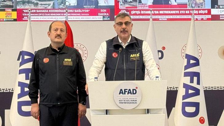 Bakan Çiftçi: İstanbul'da 2 bin 727 vatandaşımız sağ salim tahliye edilmiştir