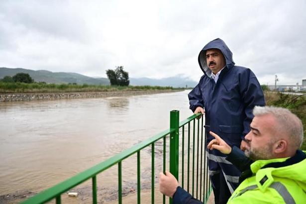 Yıldırım Belediyesi’nden sağanak teyakkuzu