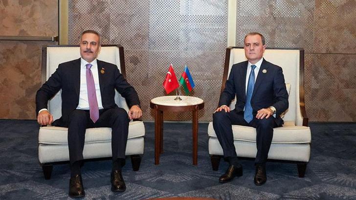 Bakan Fidan, Azerbaycan Dışişleri Bakanı Bayramov ile görüştü