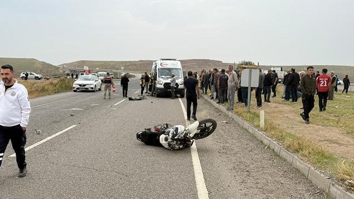Bismil’de minibüsle çarpışan motosikletin sürücüsü 14 yaşındaki Enes, hayatını kaybetti