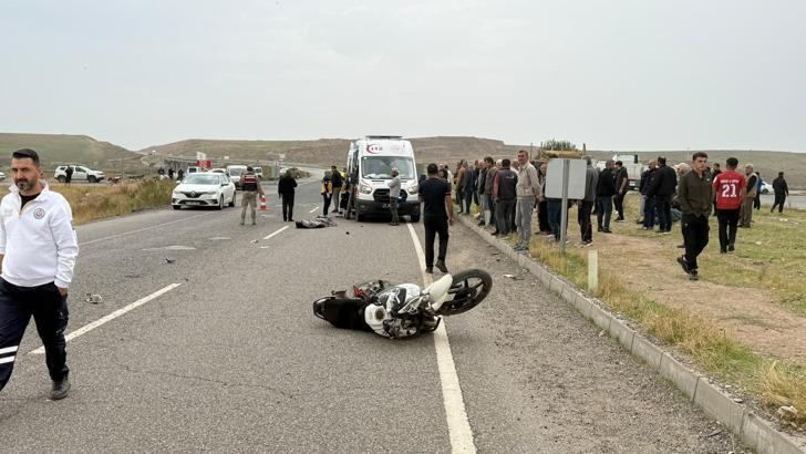 Bismil’de minibüsle çarpışan motosikletin sürücüsü 14 yaşındaki Enes, hayatını kaybetti