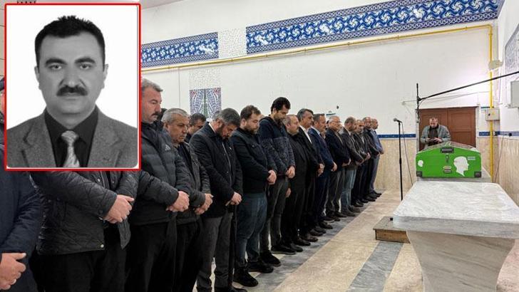 Başına odunla vurularak öldürülen imam, son yolculuğuna uğurlandı