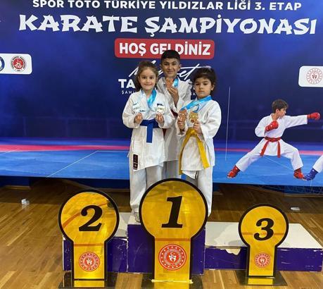 Türkiye Yıldızlar Ligi’nde Mardinli sporcular 5 madalya aldı