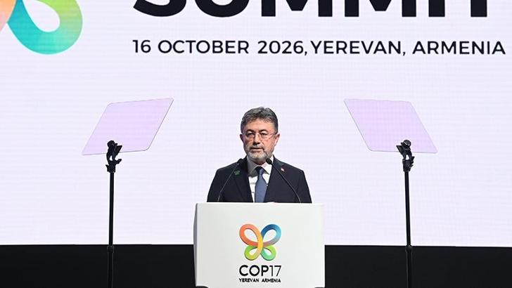 Bakan Yumaklı, Birleşmiş Milletler Biyolojik Çeşitlilik Sözleşmesi 17’nci Taraflar Konferansı’na katıldı