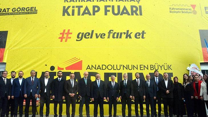 11’inci Uluslararası Kahramanmaraş Kitap Fuarı açıldı