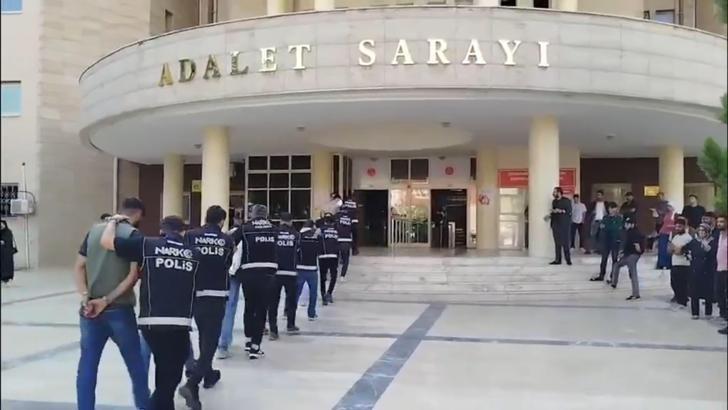 Şanlıurfa’da uyuşturucu operasyonuna 13 tutuklama