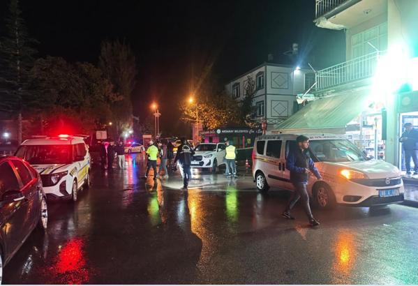 Aksaray'da otomobilin çarptığı kadın ağır yaralandı