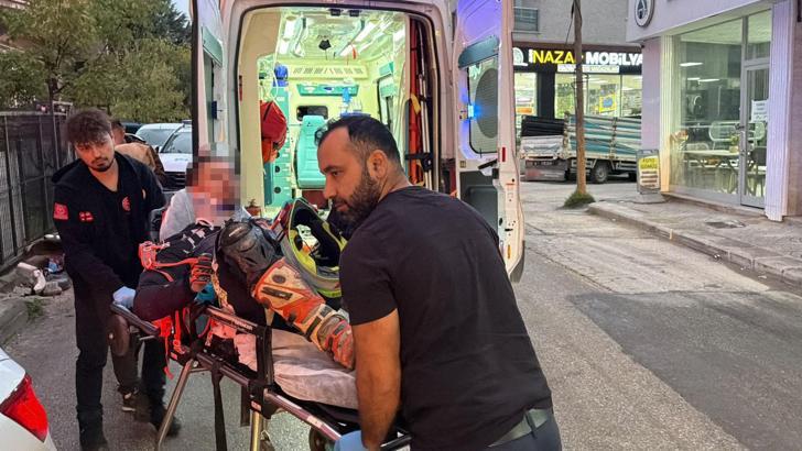 Eskişehir’de ‘dur’ ihtarından kaçan motosikletli, polis aracıyla çarpıştı: 258 bin lira ceza