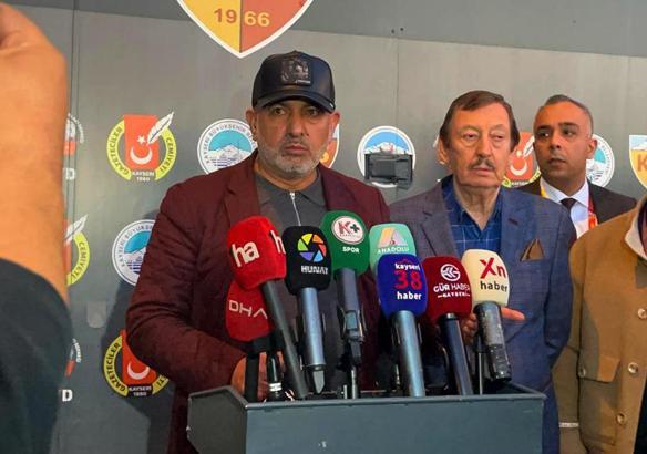 Kayserispor Başkanı Ali Çamlı: Selçuk Şahin aklını başına alsın