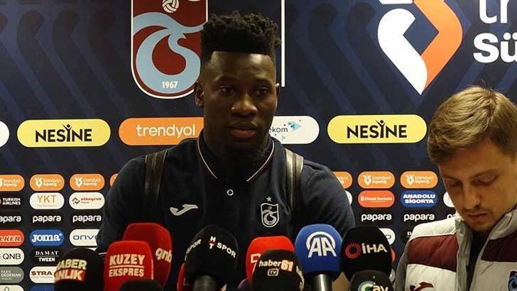 Andre Onana: Doğru istikamette ilerlediğimizi düşünüyorum