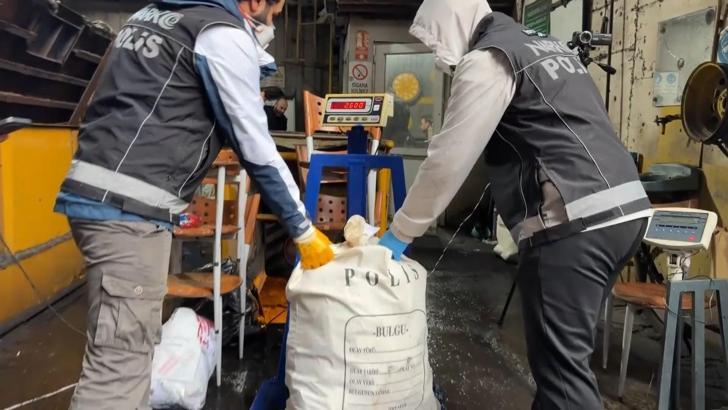 İstanbul’da yaklaşık 10 ton ağırlığında uyuşturucu imha edildi